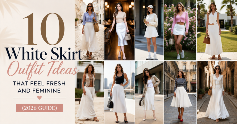 10 White Skirt Outfit Ideas That Feel Fresh and Feminine (2026 Guide)