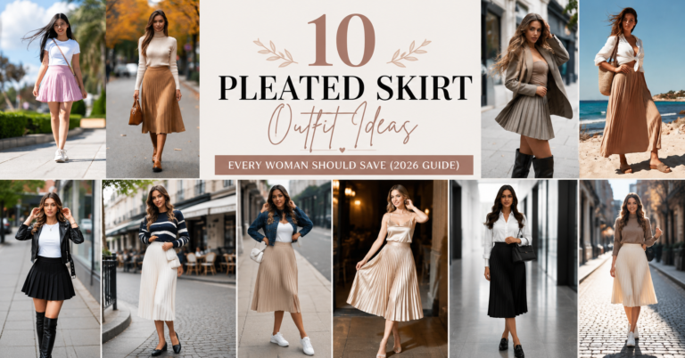10 Pleated Skirt Outfit Ideas Every Woman Should Save (2026 Guide)