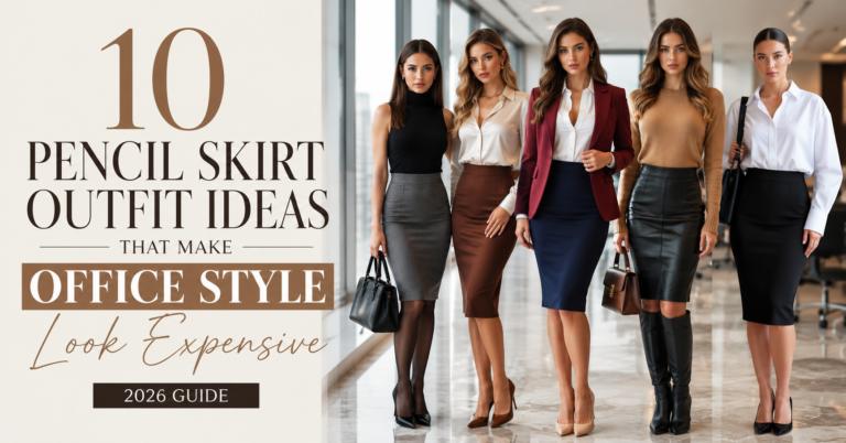 10 Pencil Skirt Outfit Ideas That Make Office Style Look Expensive (2026 Guide)