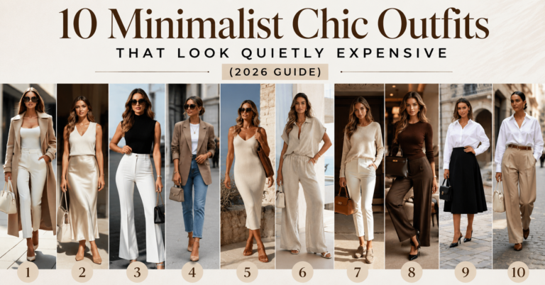 10 Minimalist Chic Outfits That Look Quietly Expensive (2026 Guide)