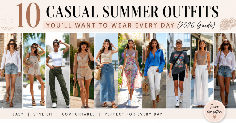 10 Casual Summer Outfits You’ll Want to Wear Every Day (2026 Guide)