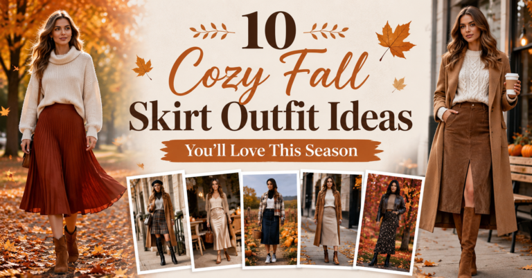 10 Cozy Fall Skirt Outfit Ideas You’ll Love This Season