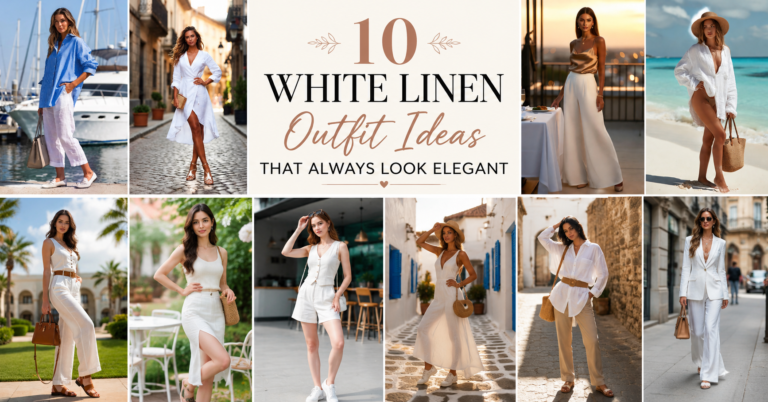 10 White Linen Outfit Ideas That Always Look Elegant