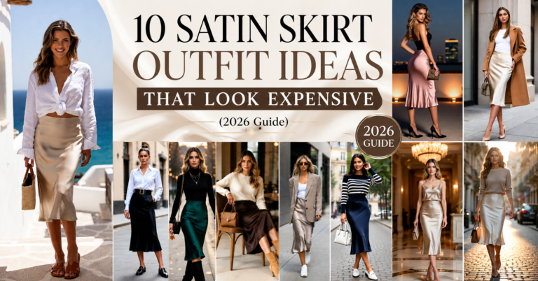 10 Satin Skirt Outfit Ideas That Look Expensive (2026 Guide)