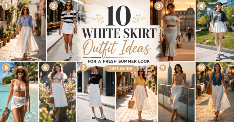 10 White Skirt Outfit Ideas for a Fresh Summer Look (2026 Guide)