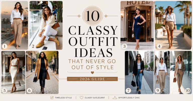 10 Classy Outfit Ideas That Never Go Out of Style (2026 Guide)