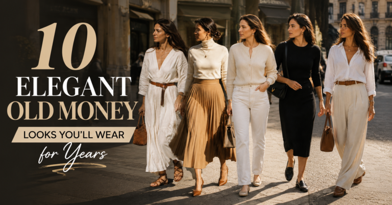 10 Elegant Old Money Looks You’ll Wear for Years