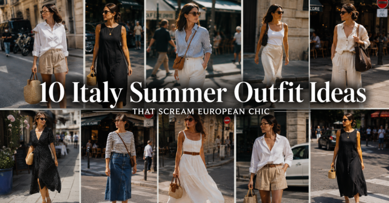 10 Italy Summer Outfit Ideas That Scream European Chic