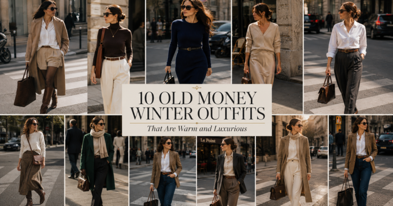 10 Old Money Winter Outfits That Are Warm and Luxurious