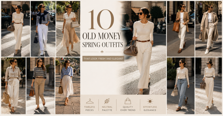 10 Old Money Spring Outfits That Look Fresh and Elegant