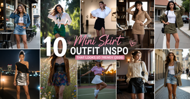 10 Mini Skirt Outfit Inspo That Looks So Trendy (2026 Pinterest Edition)