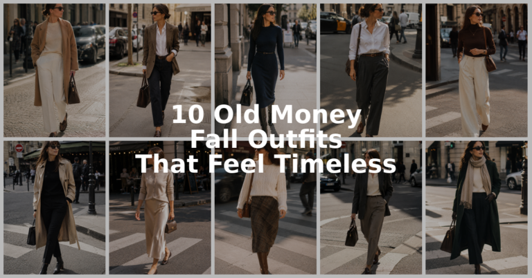 10 Old Money Fall Outfits That Feel Timeless