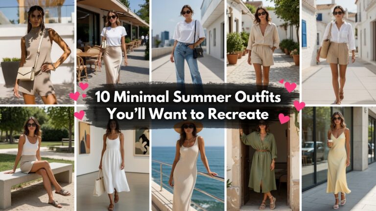 10 Minimal Summer Outfits You’ll Want to Recreate