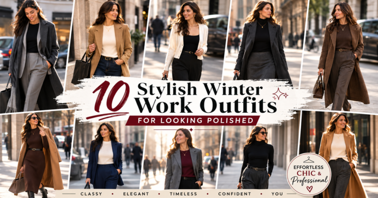 10 Stylish Winter Work Outfits for Looking Polished