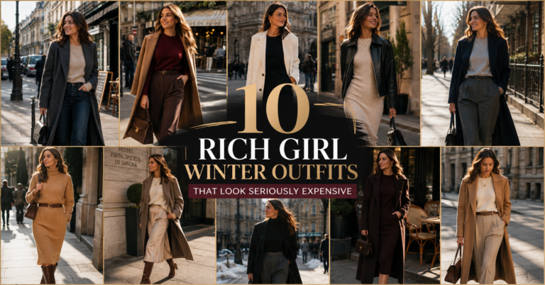 10 Rich Girl Winter Outfits That Look Seriously Expensive