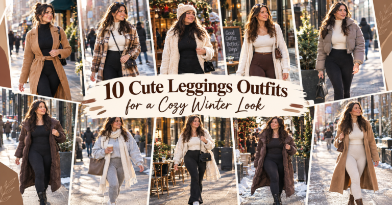 10 Cute Leggings Outfits for a Cozy Winter Look