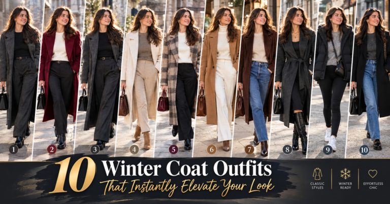 10 Winter Coat Outfits That Instantly Elevate Your Look