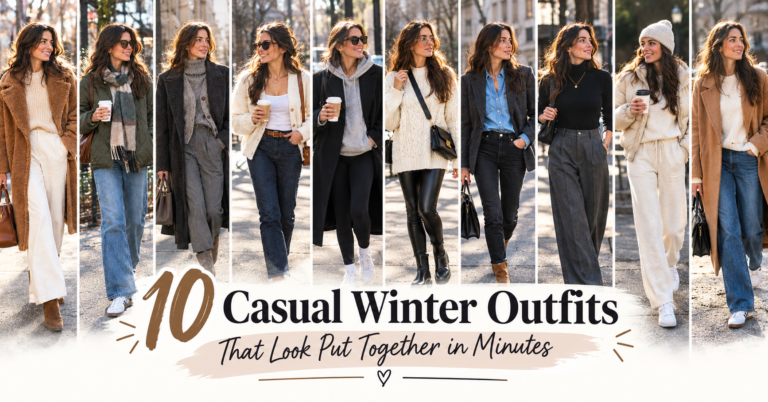 10 Casual Winter Outfits That Look Put Together in Minutes