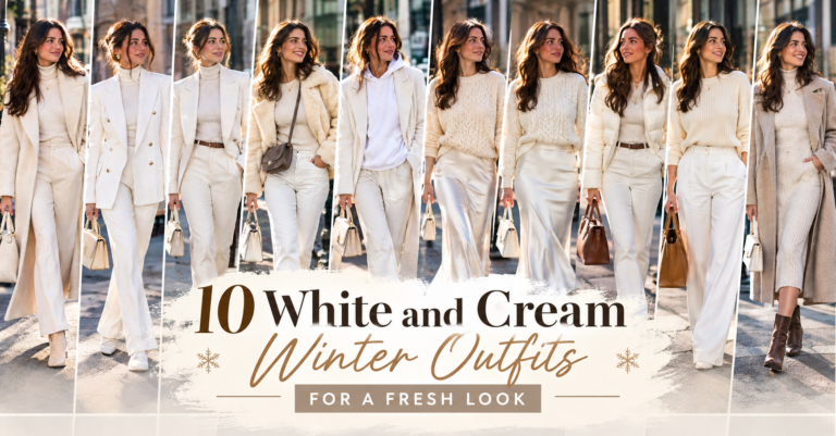 10 White and Cream Winter Outfits for a Fresh Look