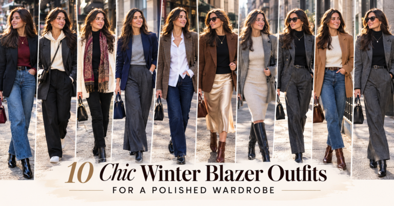 10 Chic Winter Blazer Outfits for a Polished Wardrobe