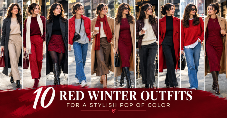 10 Red Winter Outfits for a Stylish Pop of Color