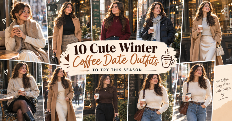 10 Cute Winter Coffee Date Outfits to Try This Season